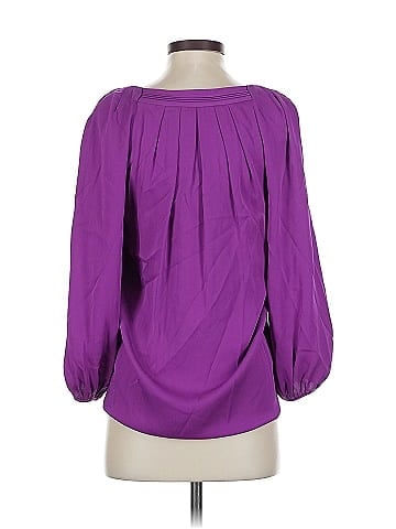 Diane von Furstenberg 3/4 Sleeve Silk Top (view 2)