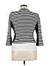 White House Black Market Stripes White Blazer Size 14 - photo 2