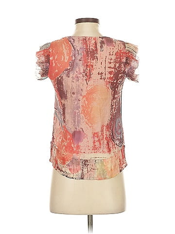 Ports International Short Sleeve Silk Top (view 2)