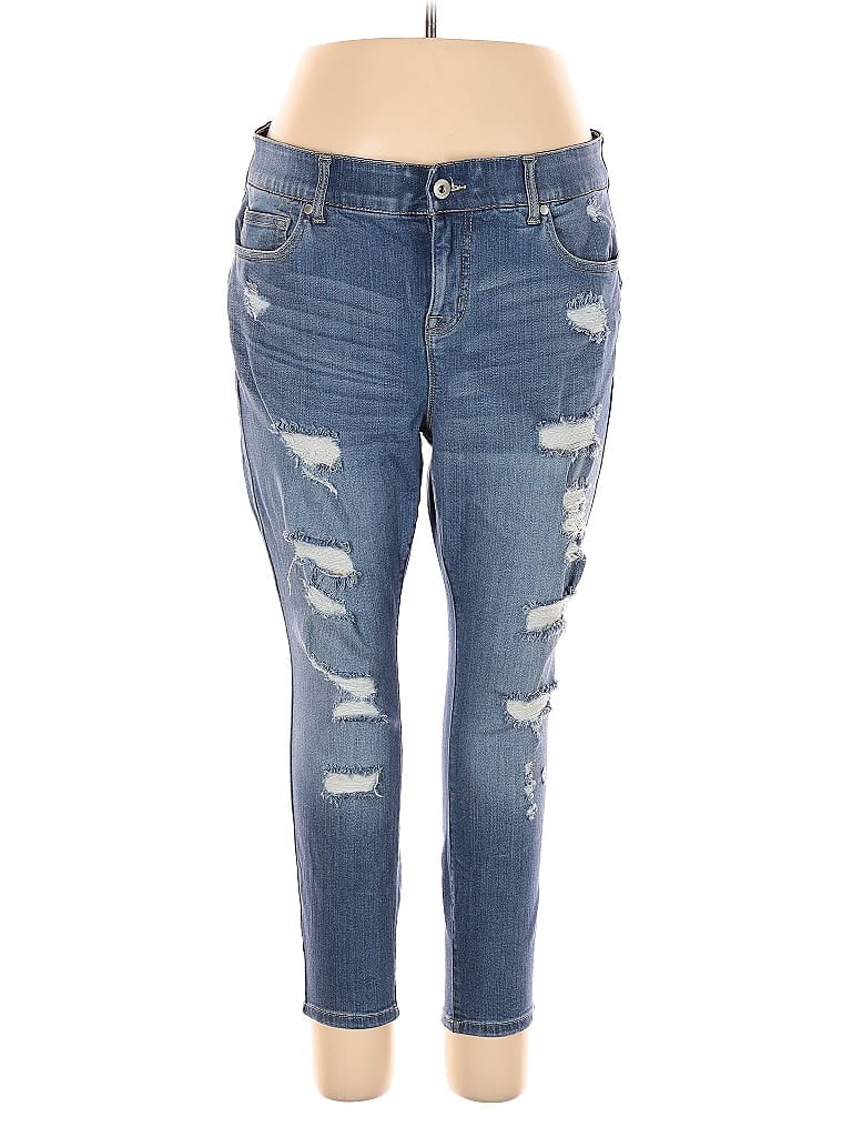 Pre-owned Torrid Jeans In Blue