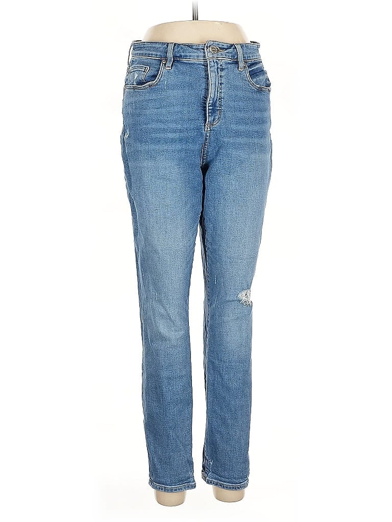 Pre-owned Ann Taylor Loft Jeans In Blue