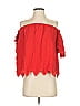 Moon River 100% Polyester Red 3/4 Sleeve Blouse Size S - photo 1