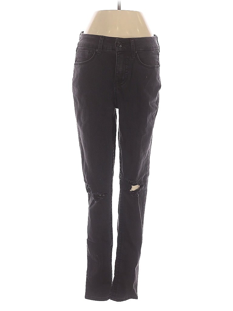 Pre-owned Seven7 Jeans In Black