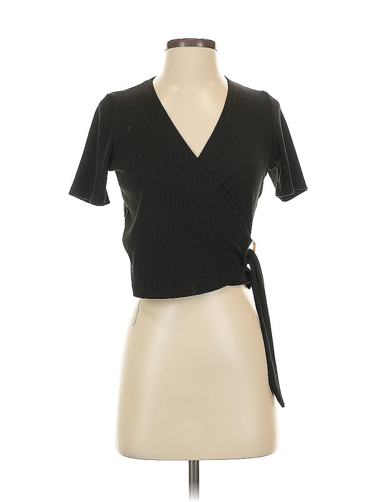 Heartloom Black Short Sleeve Top Size XS - photo 1