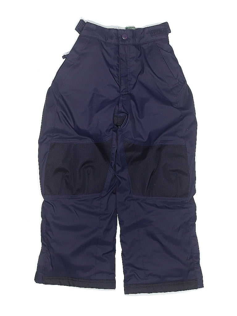 L.L.Bean 100% Polyester Blue Snow Pants Size 5 - 6 - photo 1