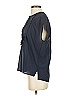 J.Crew 100% Polyester Blue Short Sleeve Blouse Size 2 - photo 5