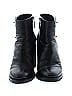 Chanel 100% Leather Black Leather CC Ankle Boots Size EU 39 (wide) - photo 2