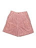 Fiorlini International 100% Cotton Chevron-herringbone Red Shorts Size 3 - 4 - photo 1