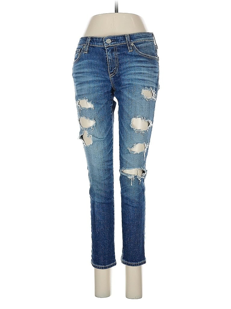 Pre-owned Adriano Goldschmied Jeans In Blue