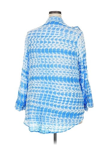 Antilia Femme 3/4 Sleeve Button-Down Shirt (view 2)