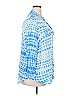 Antilia Femme 100% Rayon Blue 3/4 Sleeve Button-Down Shirt Size 2X - photo 3