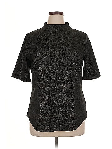 Worthington Short Sleeve Blouse (view 1)