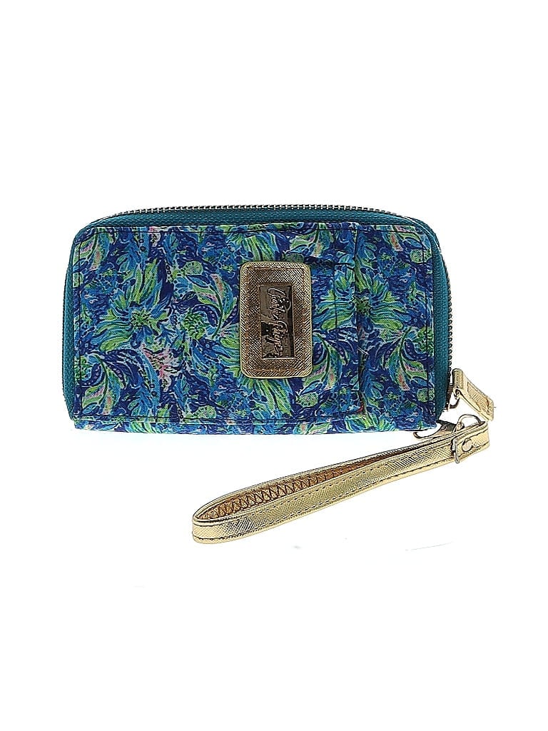Pre-owned Charlie Paige Wristlet In Blue