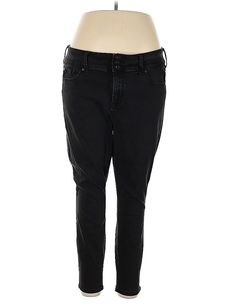Pre-owned Torrid Jeggings In Black