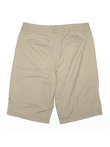 Liz Claiborne Khaki Shorts (view 2)