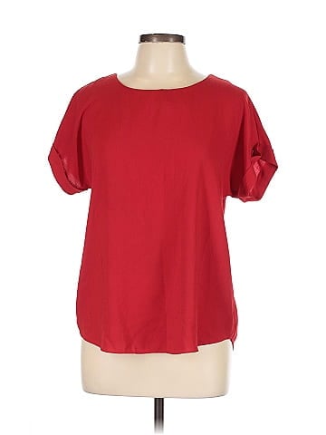 Attention Short Sleeve Blouse (view 1)