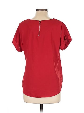Attention Short Sleeve Blouse (view 2)