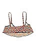 Splendid Print Orange Swimsuit Top Size M - photo 2
