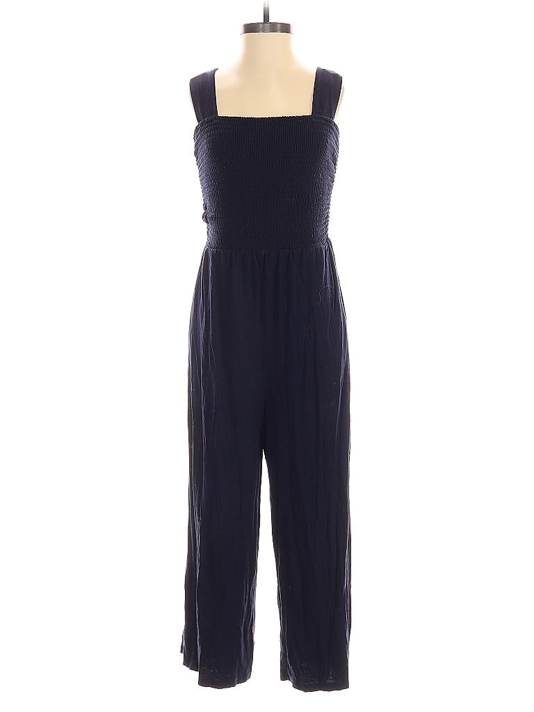 Pre-owned Ann Taylor Loft Jumpsuit In Blue