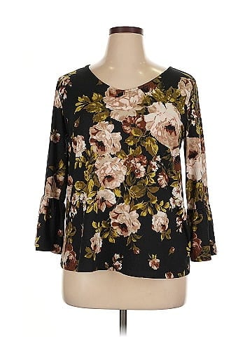 Como Vintage 3/4 Sleeve Blouse (view 1)