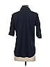 Lyssé Black 3/4 Sleeve Button-Down Shirt Size S - photo 2