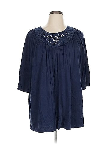 Ellos 3/4 Sleeve Blouse (view 1)
