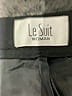 Le Suit 100% Polyester Black Casual Pants Size XXL (estimated) - photo 4