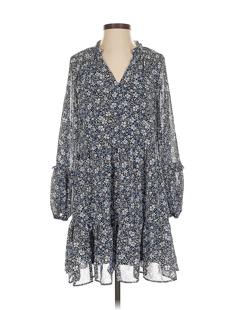 Pre-owned 1.state Casual Dress In Blue