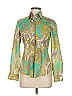 ETRO Paisley Green Long Sleeve Blouse Size EU (IT) 42 / US 6 - photo 1