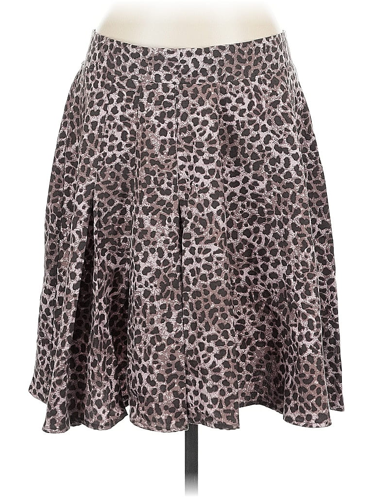 Torrid Animal Print Brown Casual Skirt Size Lg Plus (0) - photo 1