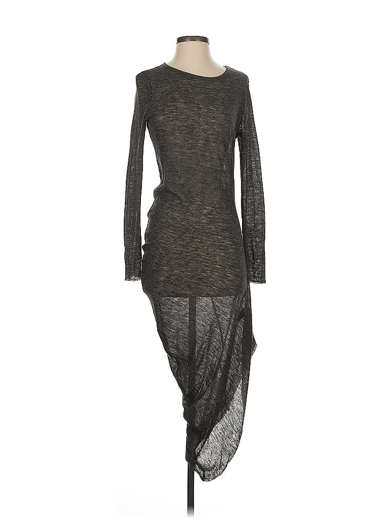 Pre-owned Divided By H&m Casual Dress In Gray