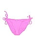 Becca Solid Pink Swimsuit Bottoms Size L - photo 1