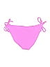 Becca Solid Pink Swimsuit Bottoms Size L - photo 2