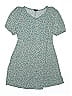 Art Class Print Green Dress Size 7/8 - photo 1