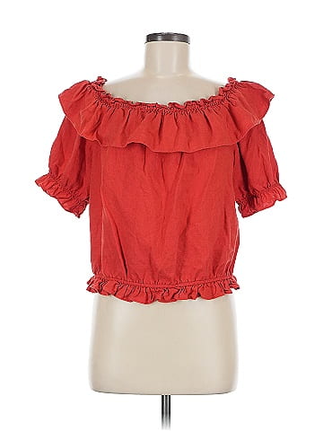 Marc New York Andrew Marc Short Sleeve Blouse (view 1)