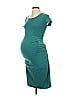 Isabel Maternity Teal Casual Dress Size XS - photo 1