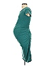 Isabel Maternity Teal Casual Dress Size XS - photo 4