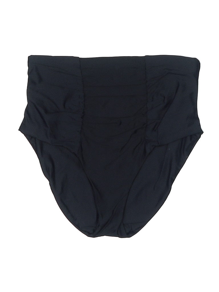 Becca Solid Black Swimsuit Bottoms Size M - photo 1