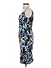 Black Halo Tropical Blue Cocktail Dress Size 2 - photo 4