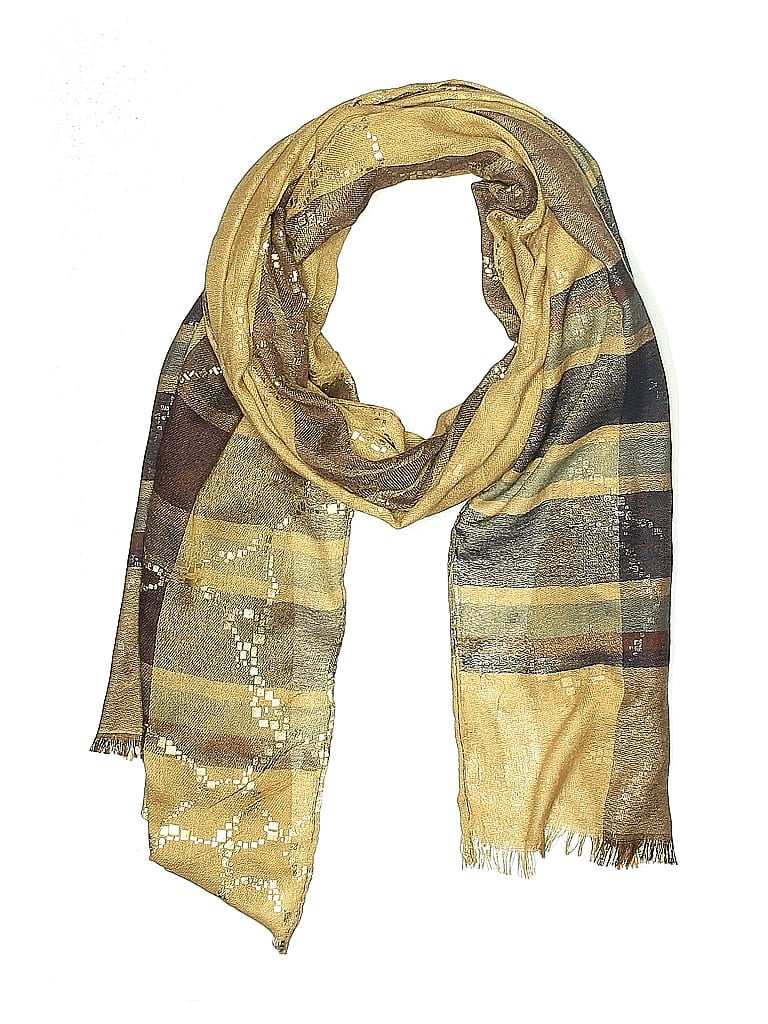 Pre-owned Unbranded Scarf In Gold