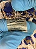 Sugar Lips 100% Polyester Animal Print Blue Long Sleeve Blouse Size S - photo 8