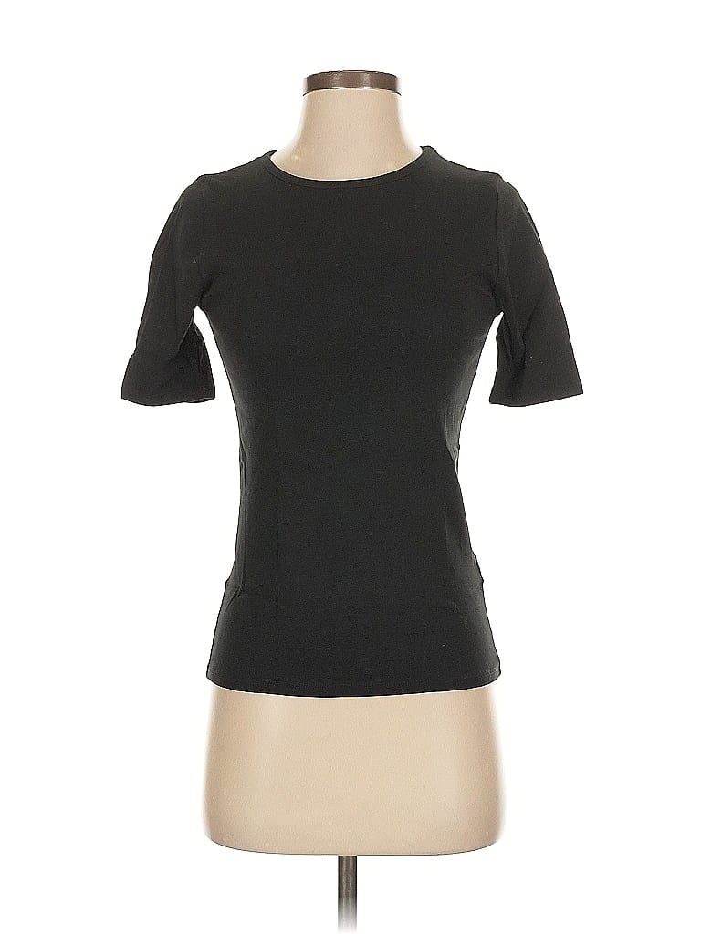 Pre-owned J.crew Factory Store Short Sleeve T-shirt In Black