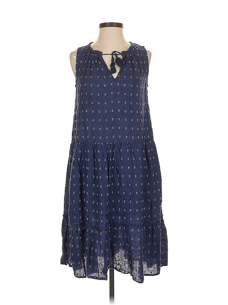 Pre-owned J. Mclaughlin Casual Dress In Blue