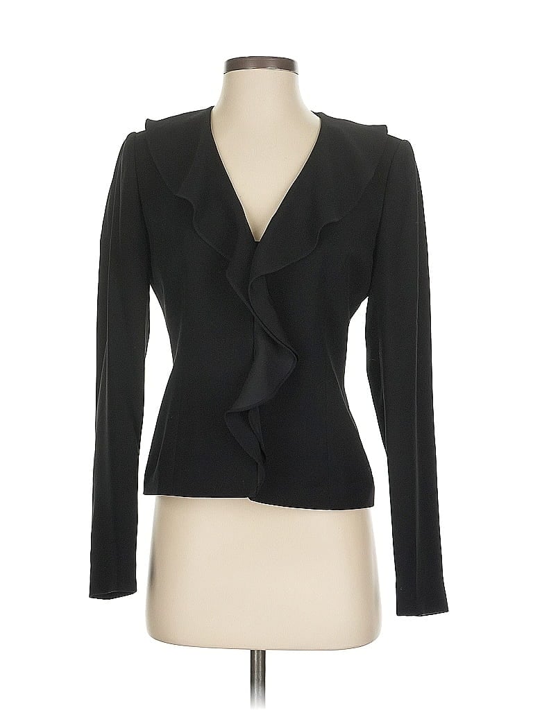 Pre-owned Calvin Klein Blazer Jacket In Black