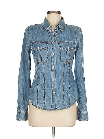 Veronica Beard Jeans Long Sleeve Button-Down Shirt (view 1)