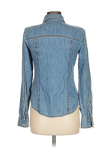 Veronica Beard Jeans Long Sleeve Button-Down Shirt (view 2)