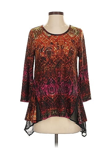 K-i-k-i-t 3/4 Sleeve Top (view 1)