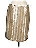 PaperWhite 100% Polyester Metallic Gold Formal Skirt Size 12 - photo 1