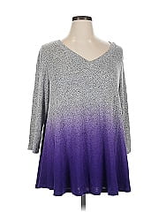 Lane Bryant 3/4 Sleeve Top