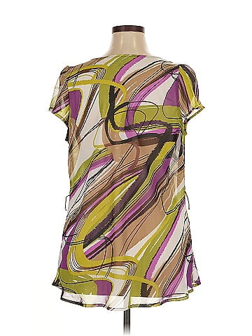Worthington Short Sleeve Blouse (view 2)